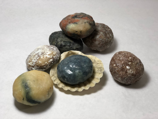 Assortment of Salish Sea Soap Pebbles