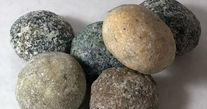 Assortment of Salish Sea Soap Pebbles